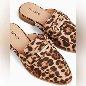 Torrid leopard Mules